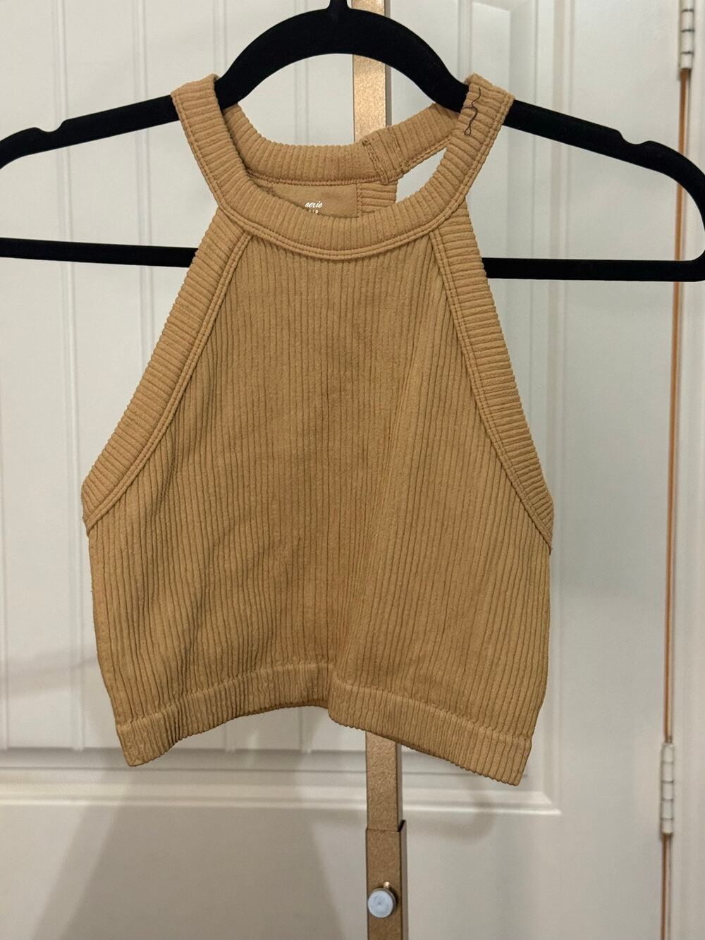 Aerie Ribbed Halter Tank Top Size S